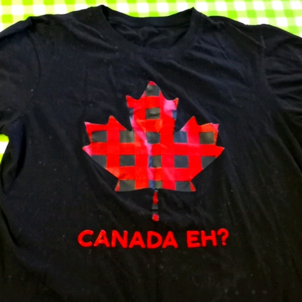 Canada Eh Black large shirt